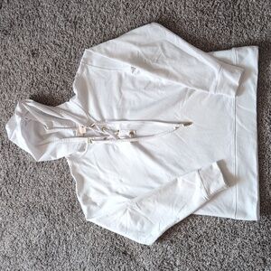 Michael Kors White Pullover Sweatshirt